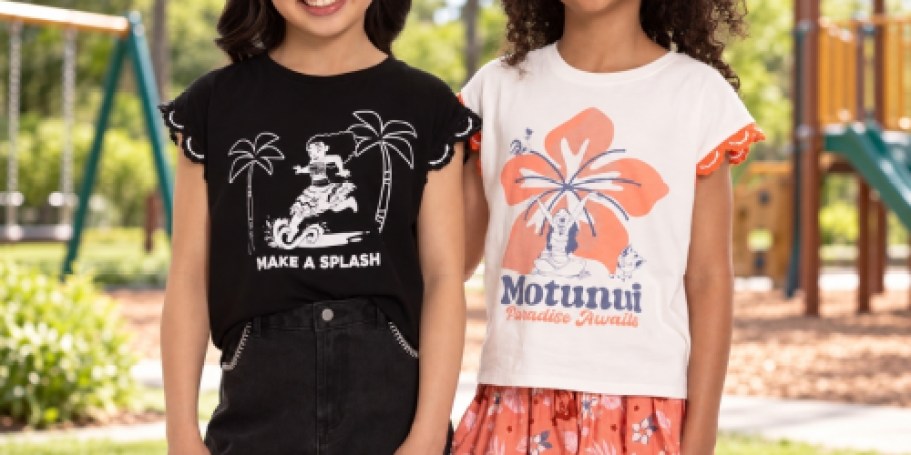 Up to 75% Off Kids Character Clothing on Walmart.com | $2 Tees, $3 Outfits & More