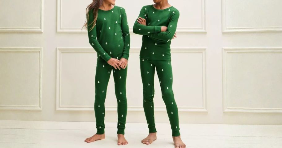 Score 40% Off Kids Matching Christmas Pajamas on Target.com