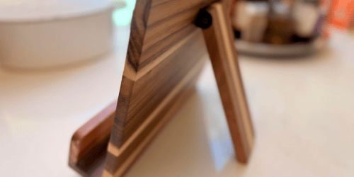 Amazon Acacia Wood Cookbook Stand Just $15.59 (Reg. $26)