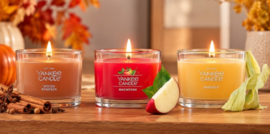 HOT! TEN Mini Yankee Candles Only $8 (Reg. $50)